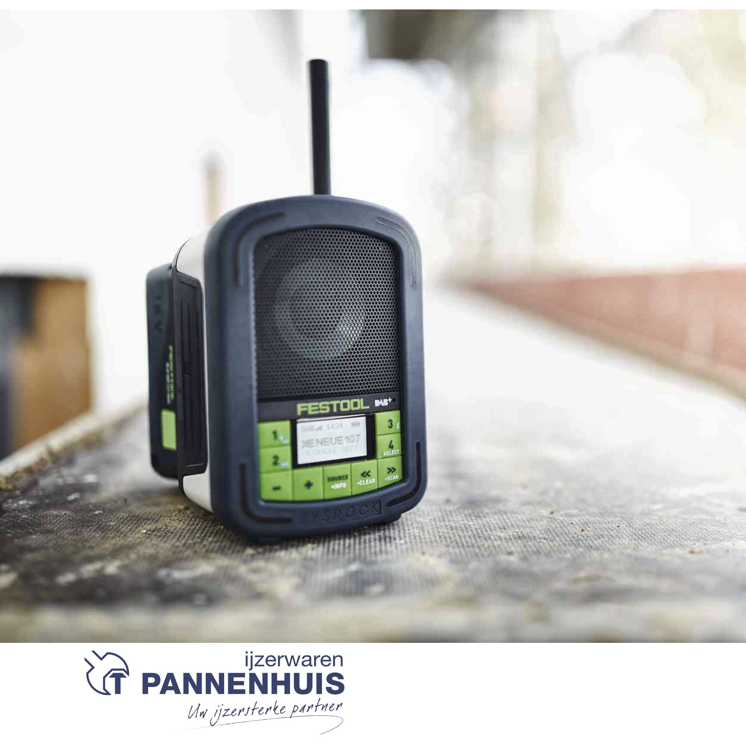 Festool Digitale radio SYSROCK BR 10 DAB+ - Afbeelding 4