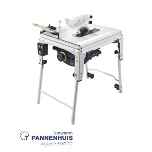 Festool Tafelcirkelzaag TKS 80 EBS + extra Patroon en zaagblad