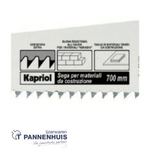 Kapriol Bouwmateriaalzaag 700 mm