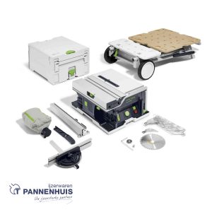 Festool Accu-tafelcirkelzaag CSC SYS 50 EBI-Basic-Set