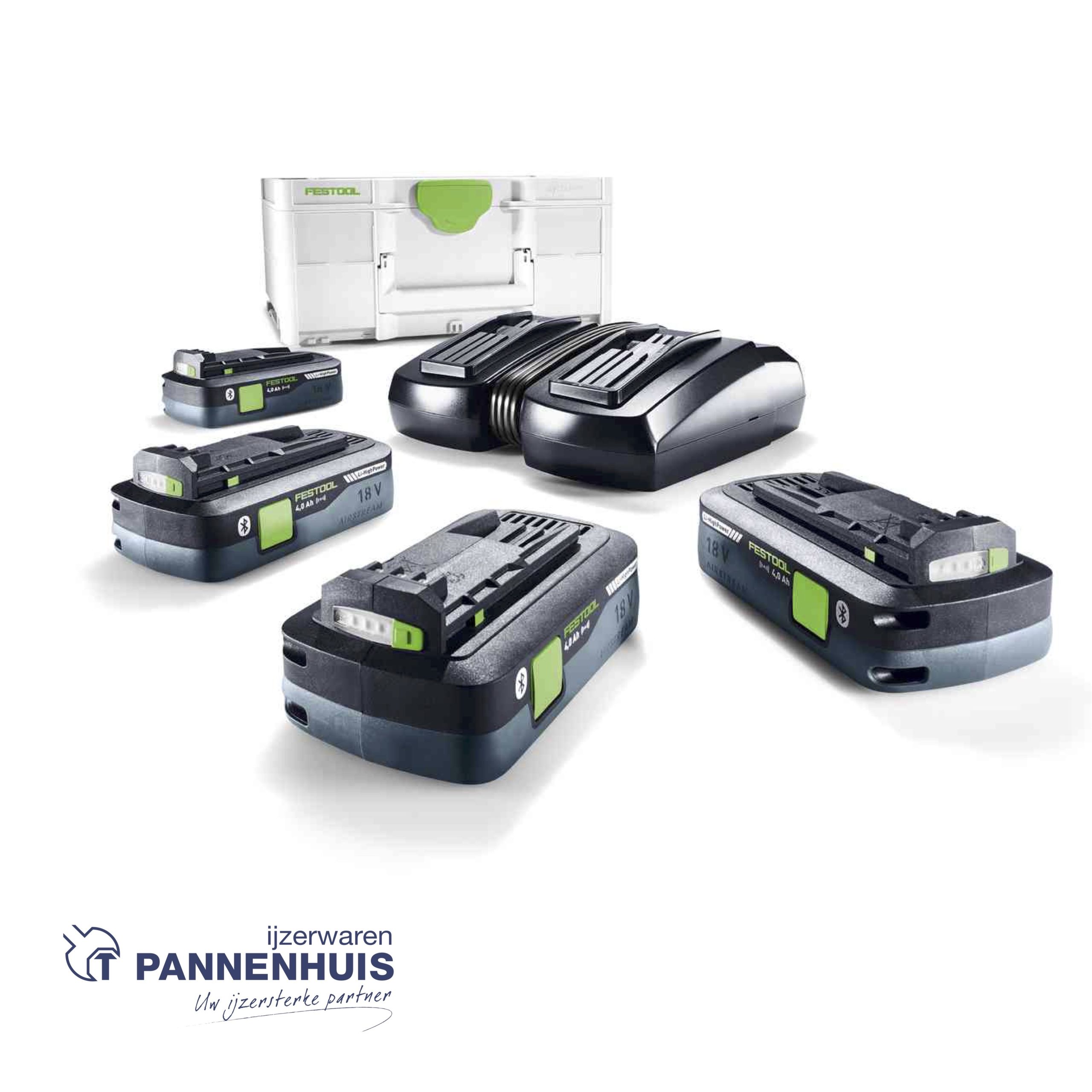 Festool Energie-set SYS 18V 4x4,0/TCL6DUO