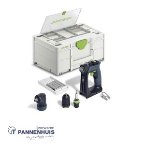 Festool Accu schroefboormachine CXS 18-Basic-Set