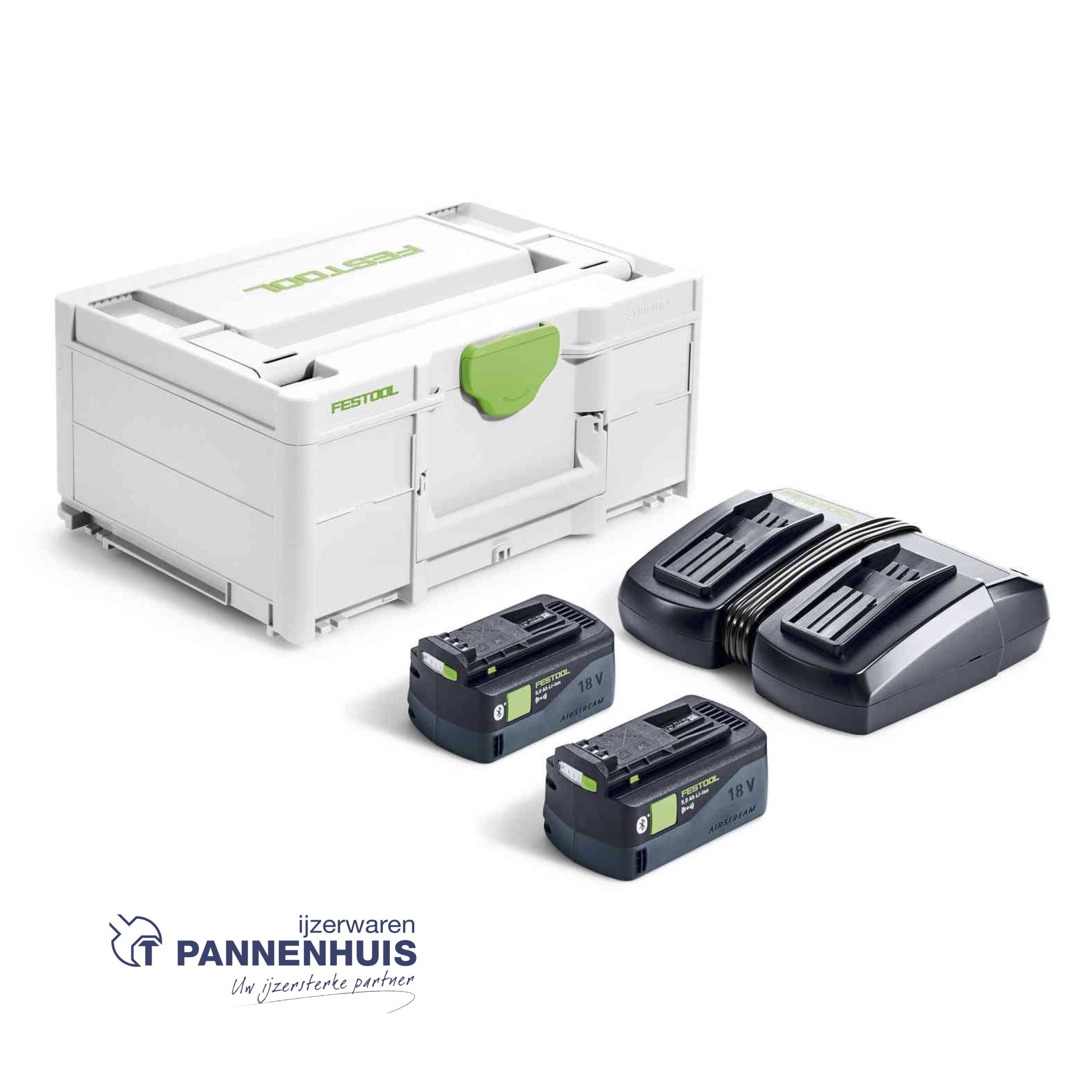 Festool Energie-Set SYS 18V 2x5,0/TCL 6 DUO