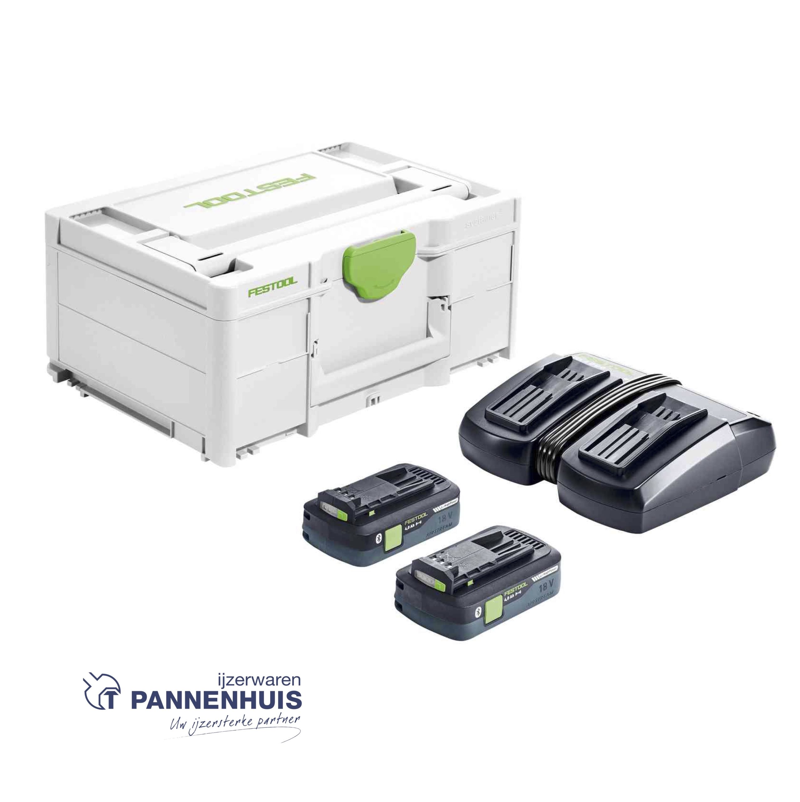 Festool Energie-Set SYS 18V 2x4,0/TCL 6 DUO
