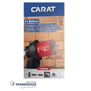 Carat Dozendorenset 2 x 112 mm +gratis montage set