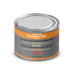 Frencken kneedbaar hout potje 125ml donker eik