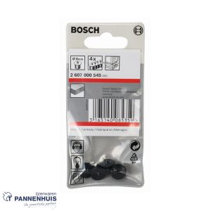 Bosch 4-delige centerpuntset voor deuvels  8 mm