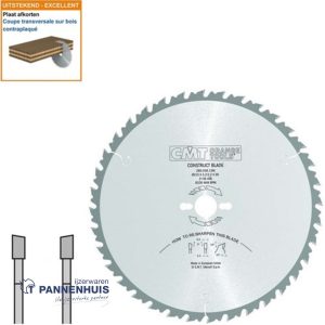 CMT Schulpcirkelzaag HW 315x30x3,2 Z36 Massieve houtsoorten