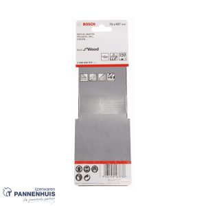 Bosch Schuurband X440 75×457 K150 BFW 3 St.