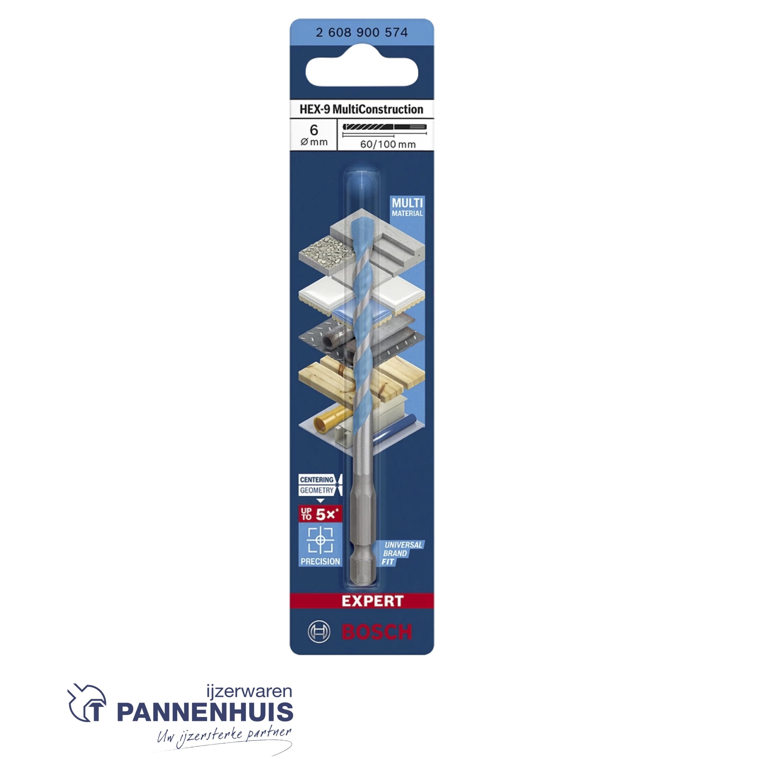 Bosch Boor HEX-9 MultiConstruction 5x50x100 - Afbeelding 2