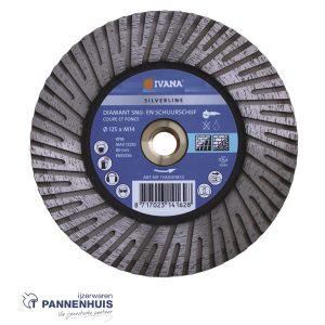 Ivana Diamant Snij- En Schuurschijf 125 mm Silverline Alg Bouwmaterialen