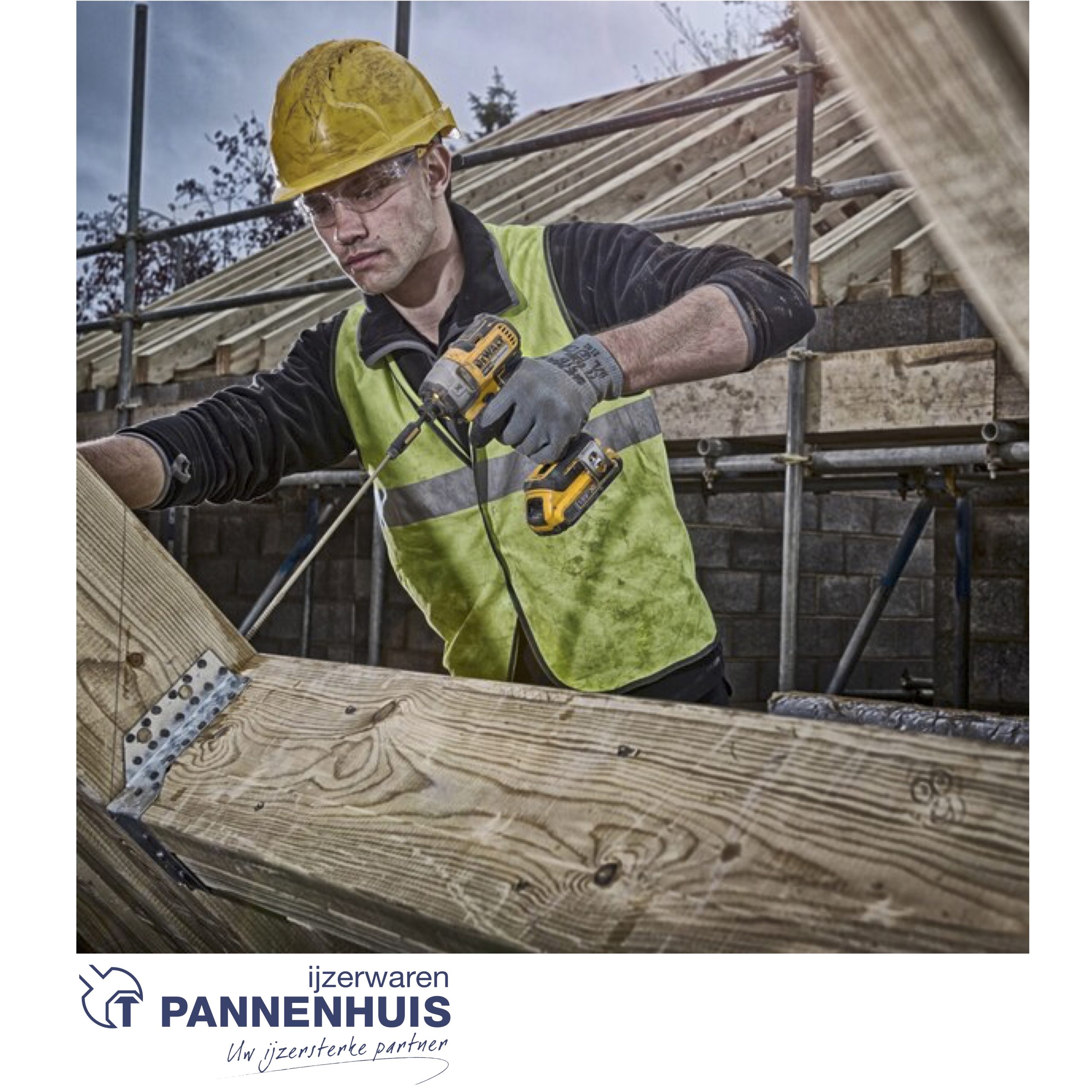 Dewalt DCF887P2 18V XR Brushless Slagschroevendraaier met 2x 5,0Ah accu's in TSTAK - Afbeelding 4