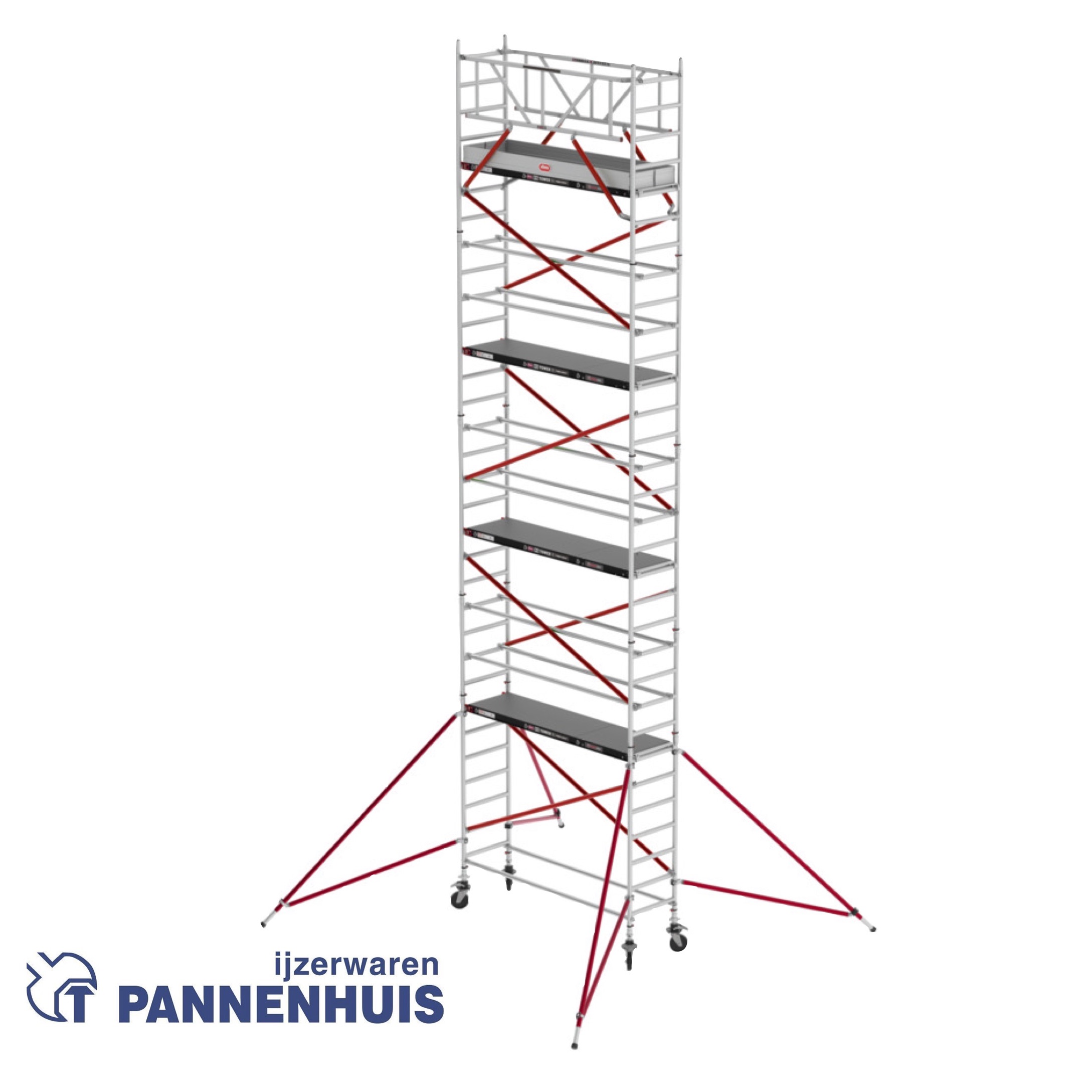 Altrex RS TOWER 51 10,2m 0,75 x 1,85 m Hout