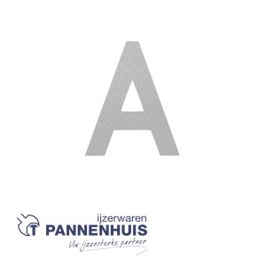 eSafe -A- Letter inox look E31/050/1,5