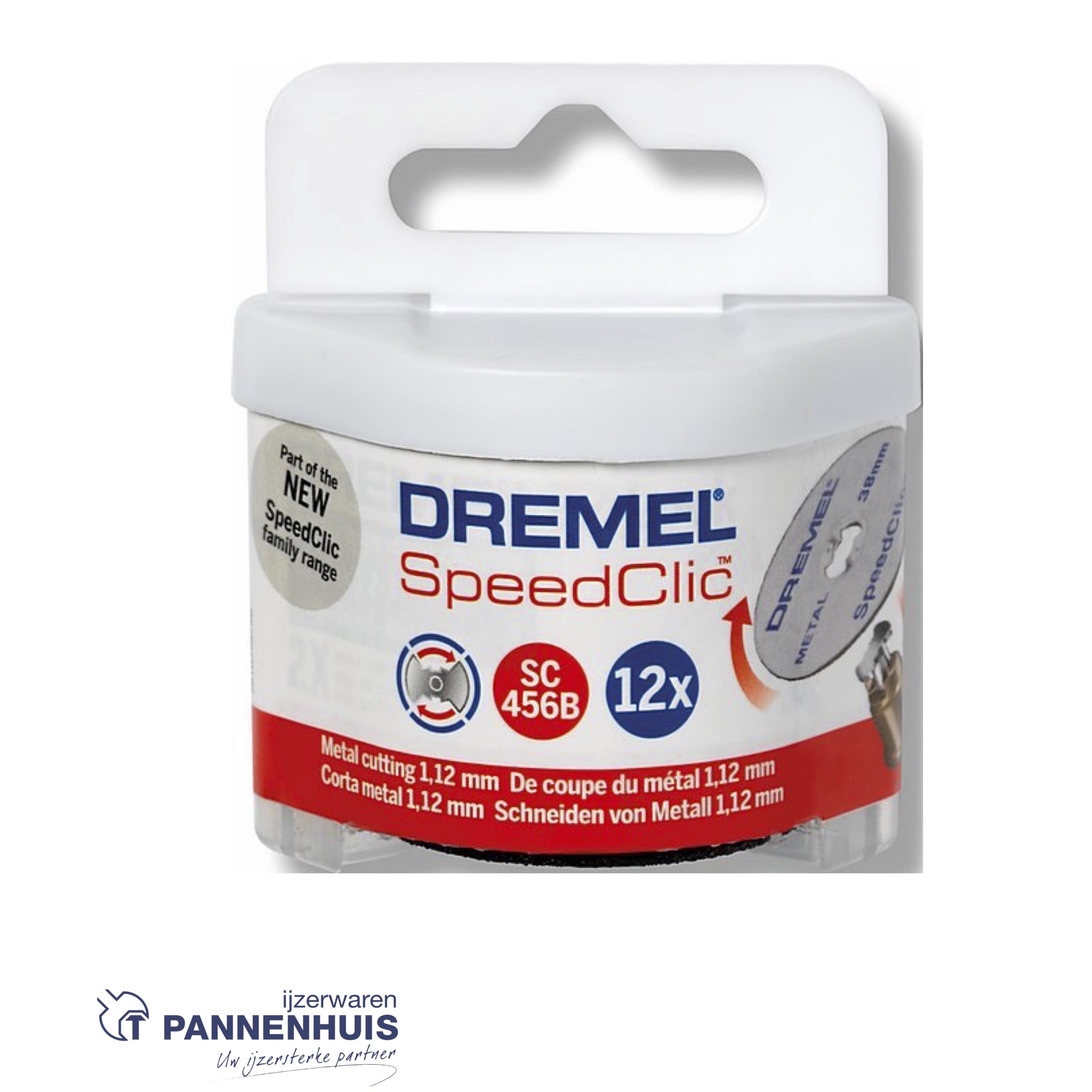 Dremel SpeedClic S456JD, SC Metaal Multiset - 12st - Afbeelding 3