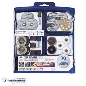 Dremel E725JA, 70-delige multifunctionele EZ SpeedClic accessoire set