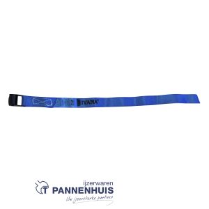 Ivana spanband 500 mm x 25 mm blauw