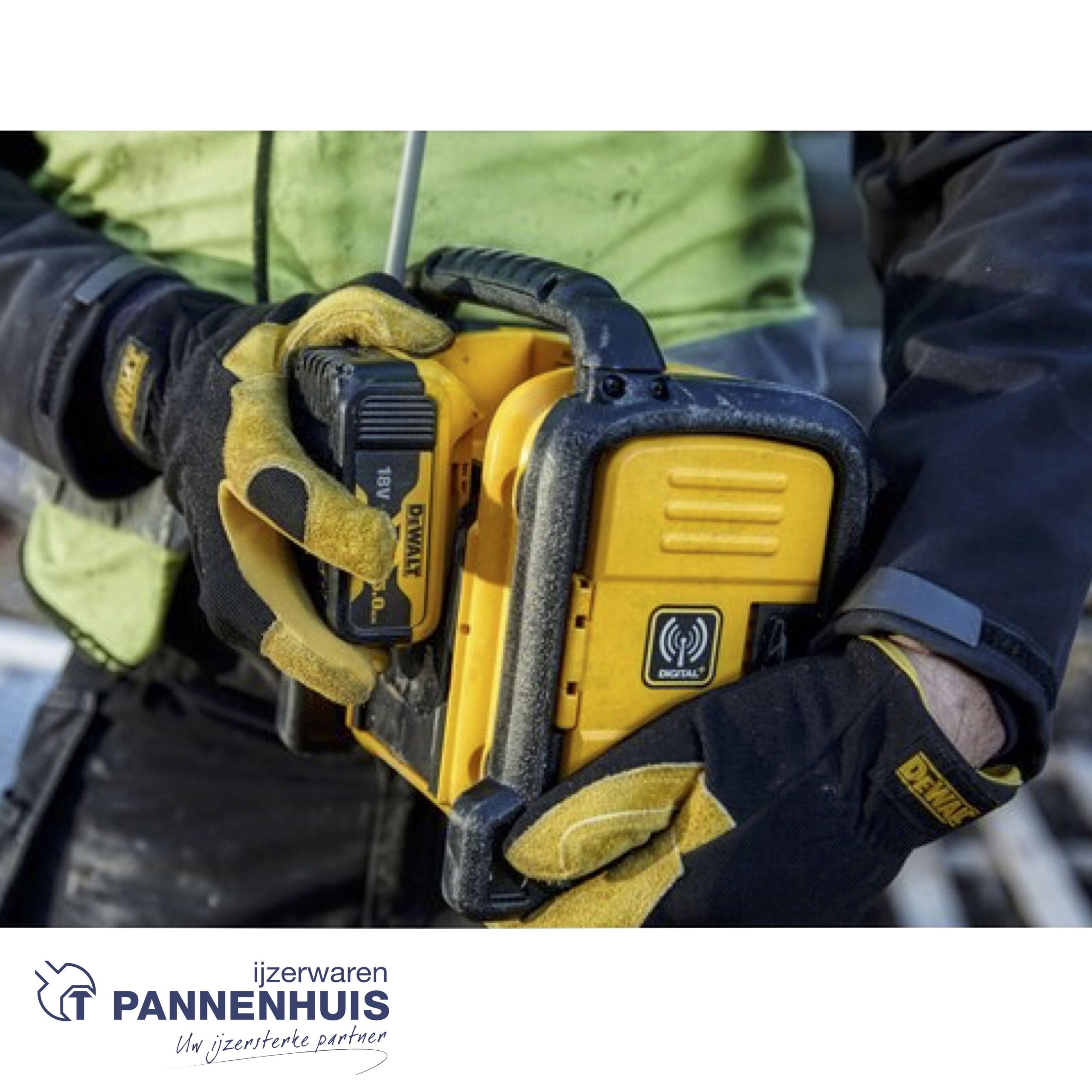 Dewalt DCR020 XR 10.8-18V Compact FM/DAB+ Radio - Afbeelding 4