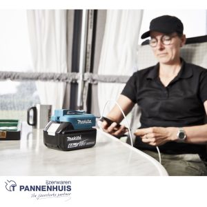 Makita DECADP05 USB-adapter voor 14,4V/18V accu’s