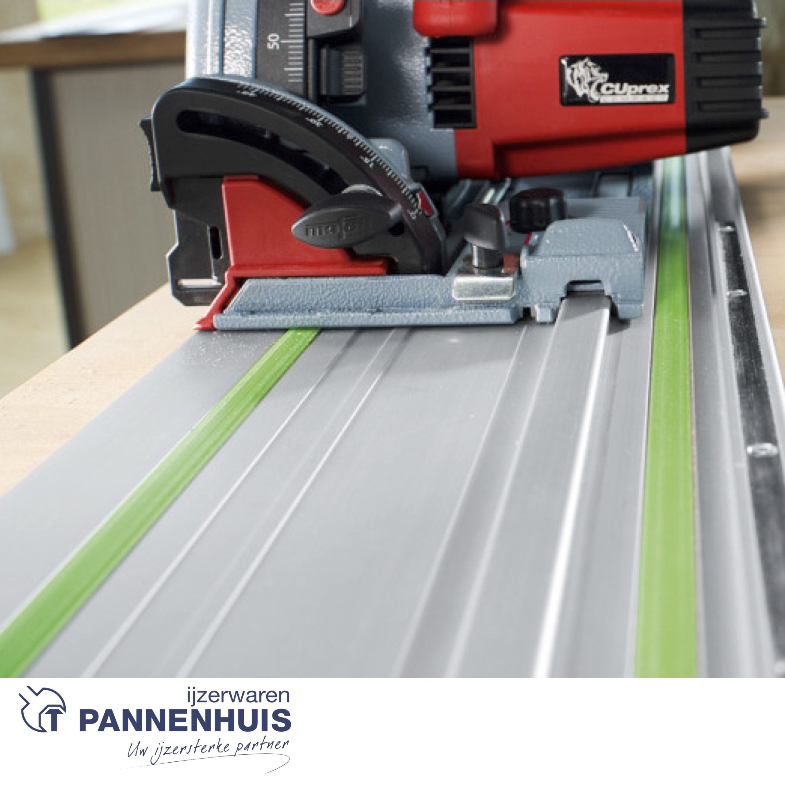 Mafell Invalzaag MT 55 cc MidiMAX in T-MAX + zaagblad F 160 geleidingsrail - Afbeelding 5