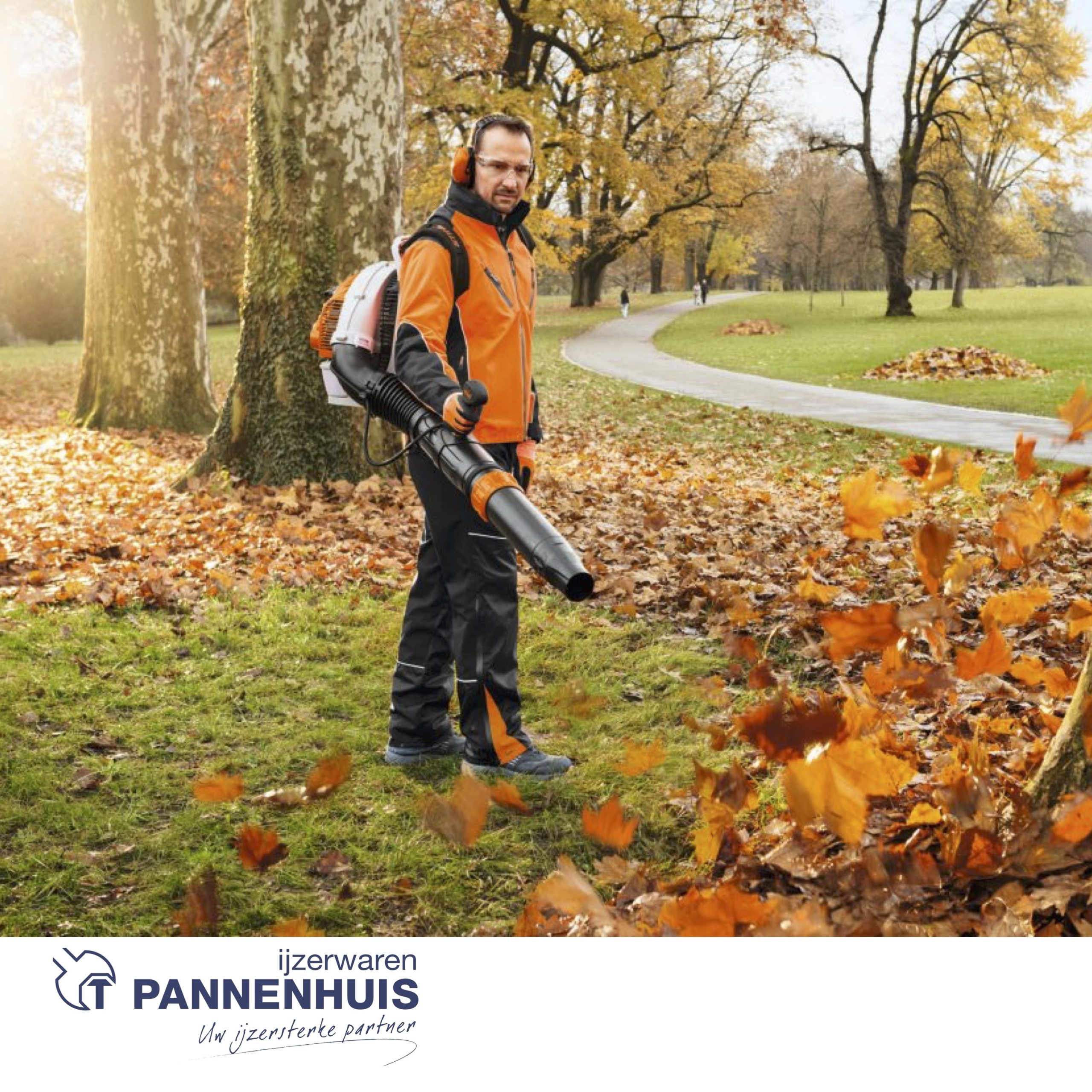 Stihl BR 450 C-EF Ruggedragen bladblazer Elektrostart - Afbeelding 2