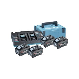 Makita Powerpack XGT 4 x BL4050F + DC40RB
