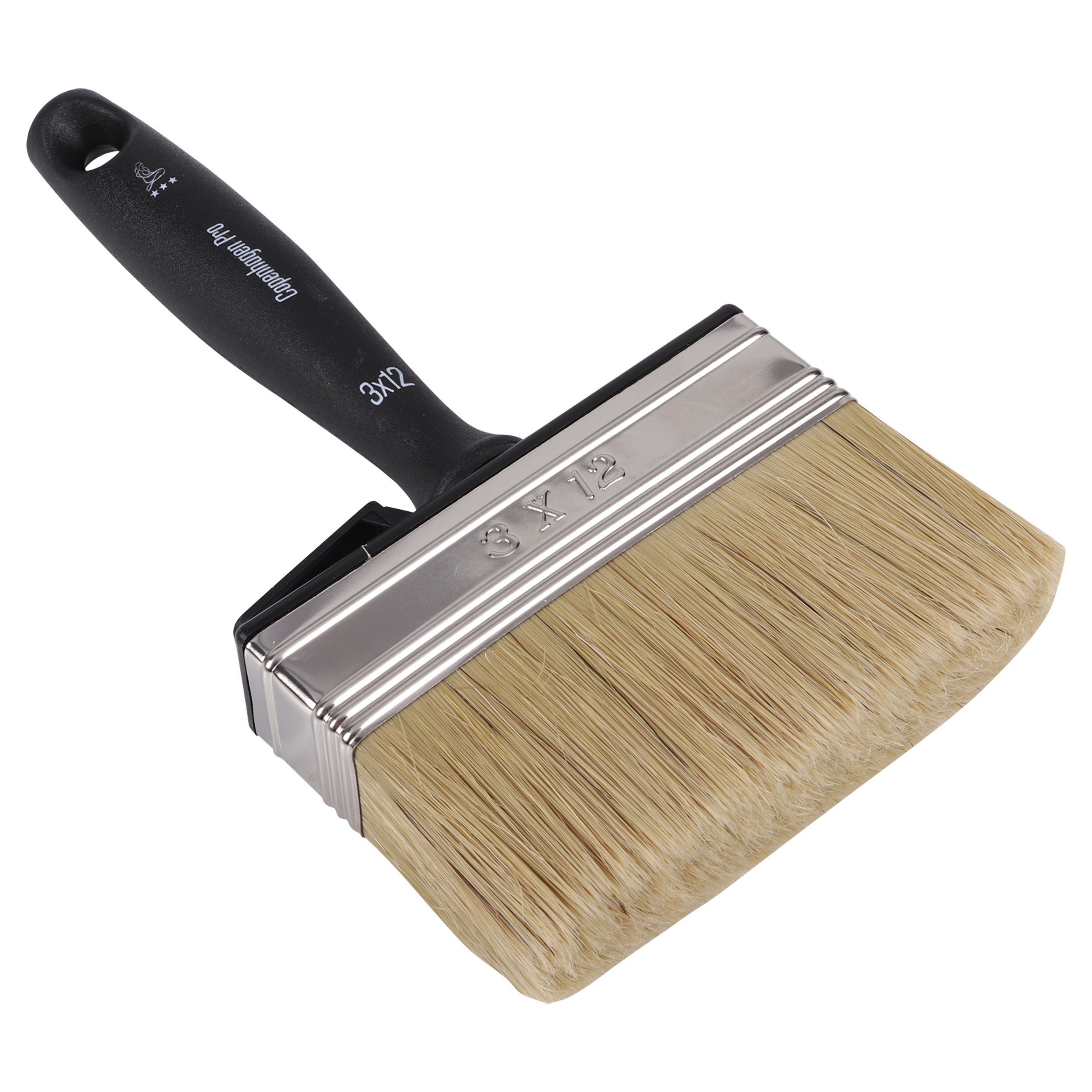 Copenhagen Pro blokwitter - wit Chinees varkenshaar mix - 3 x 12 cm