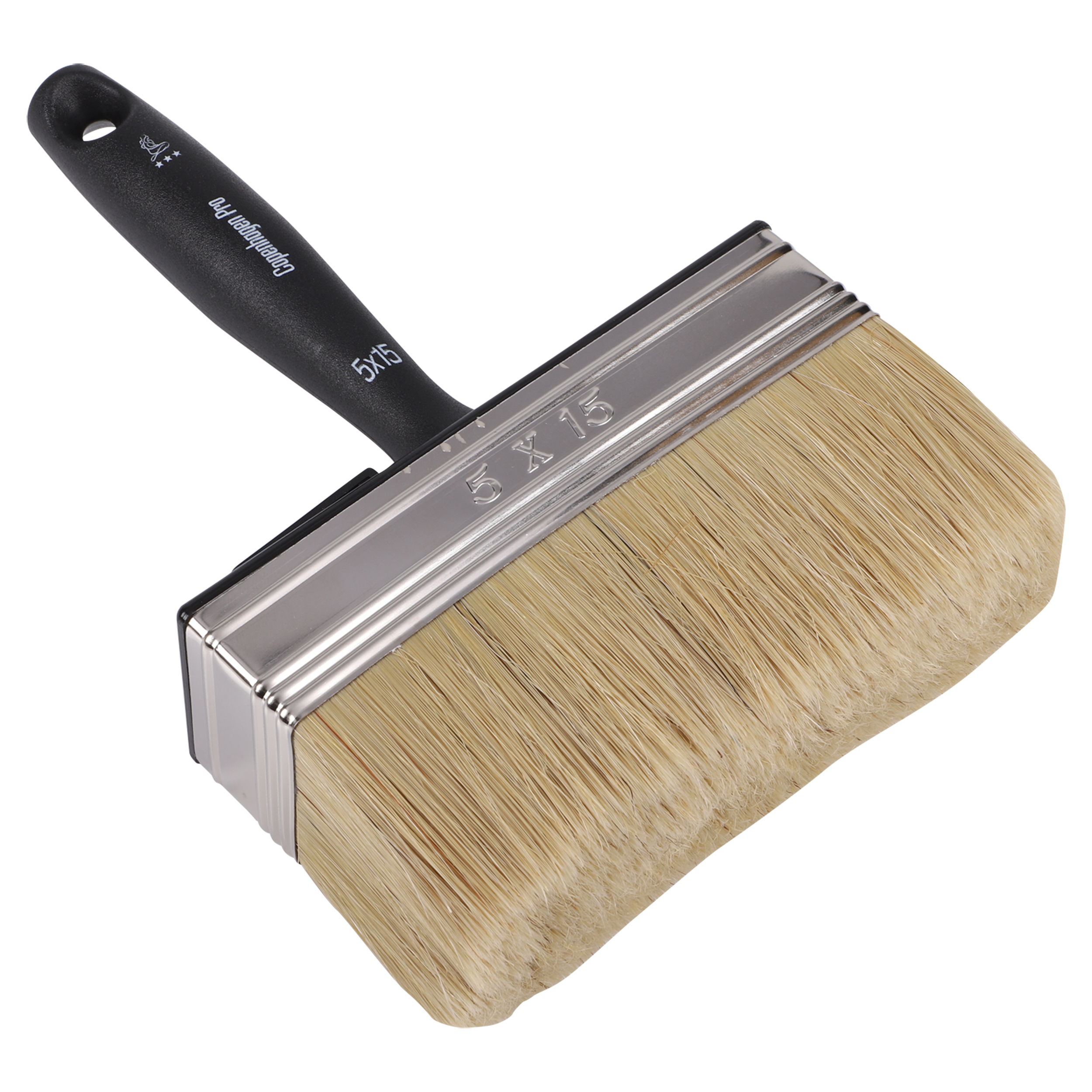 Copenhagen Pro blokwitter - wit Chinees varkenshaar mix - 5 x 15 cm