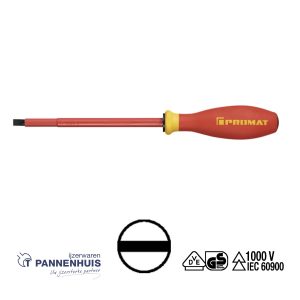 PROMAT Schroevendraaier SLEUF VDE 6,5 x 150 mm geïsoleerd