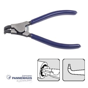 Tecwerk Borgringtang A 01 voor assen d. 3-10 mm gepolijst