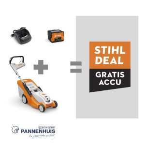 Stihl RMA 239.1 C SET Accu grasmaaier 37 cm (1xAK30S+ 1 AK30S GRATIS +AL101)