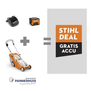 Stihl RMA 239.1 SET Accu grasmaaier 37 cm (1xAK20+ 1 AK20 GRATIS +AL101)