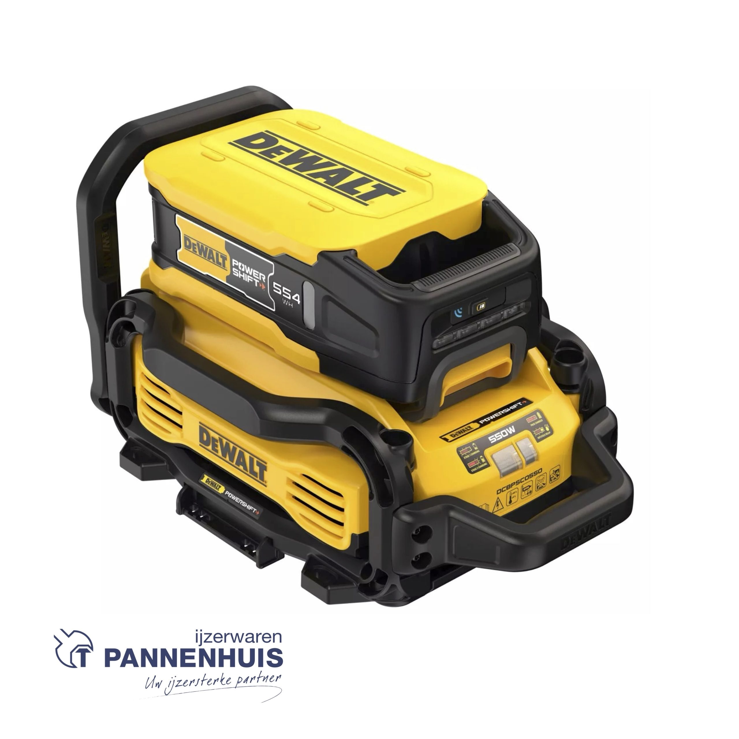 Dewalt POWERSHIFT 550w Lader - Afbeelding 3