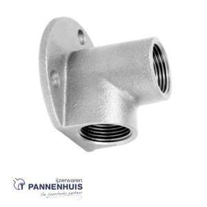 Muurplaat verzinkt V/V 1/2″