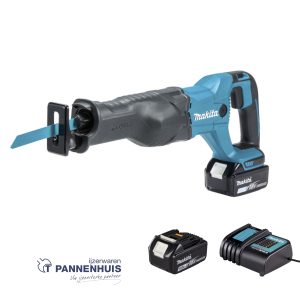Makita DJR186RTE Accu reciprozaag LXT 18V + 2 x 5Ah in koffer