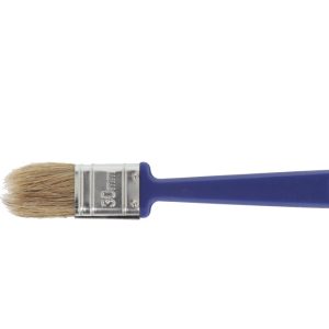 Ivana platte verniskwast wit wegwerp 30