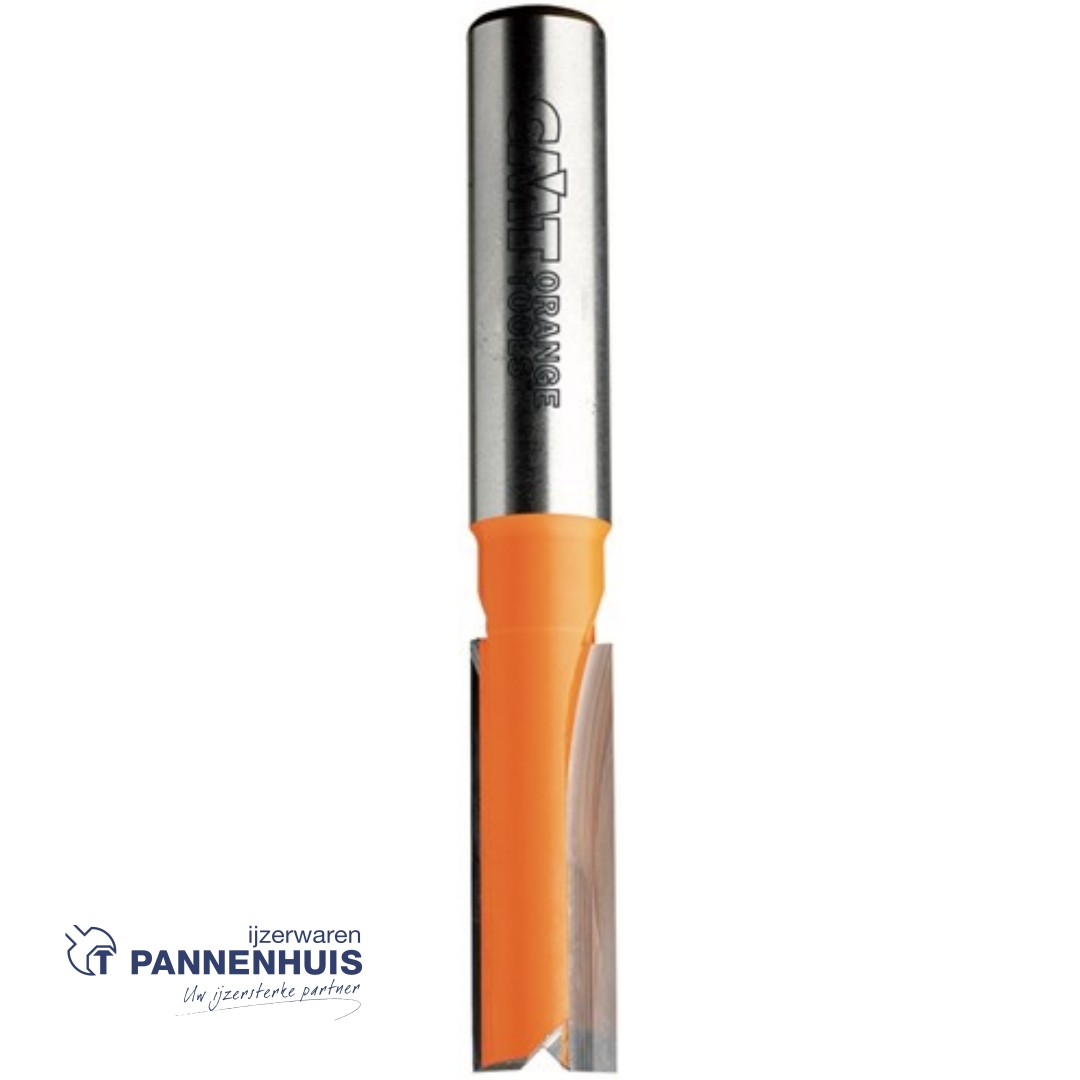 CMT Groeffrees met rechte snijkoppen, HW D=22 x 38,1mm L=80 S=12 Z2