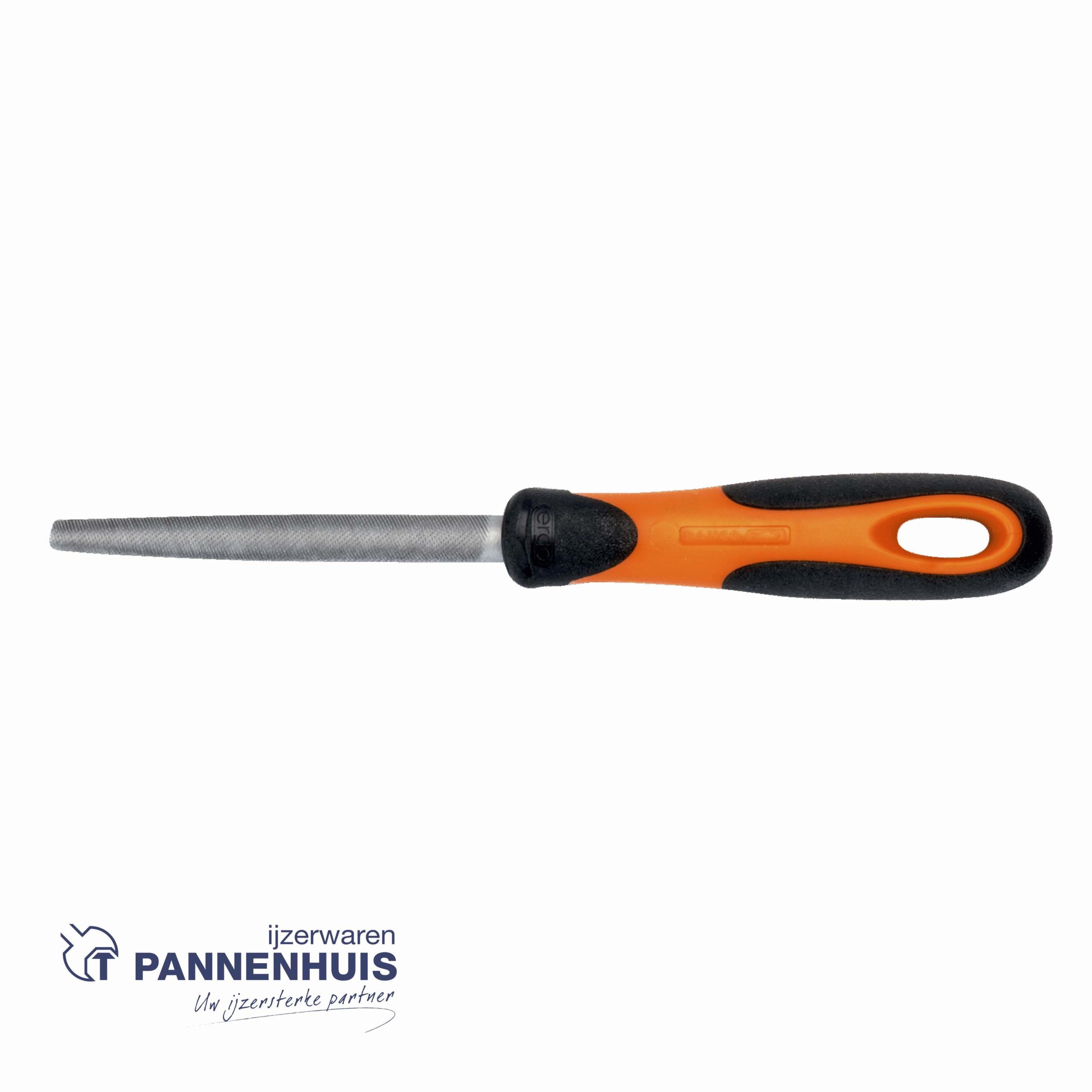 Bahco Halfronde vijl met hecht basterd 200 mm 8" - Afbeelding 2