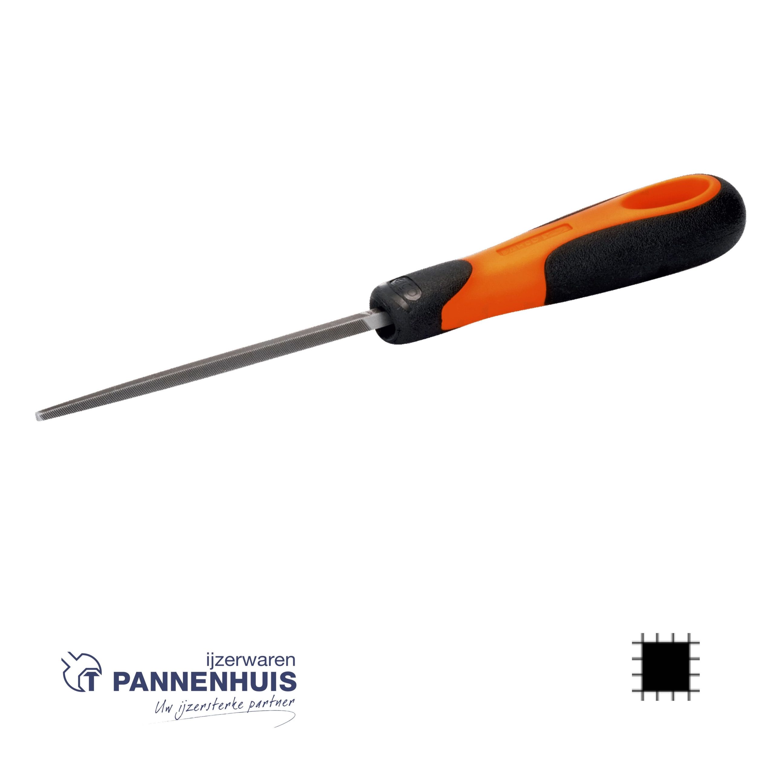 Bahco Vierkante vijl hecht basterd 8" 200 mm