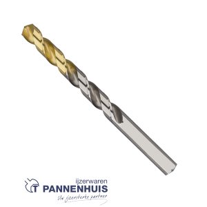 metaalboor 12,0mm DIN 338 HSS-TIN RVS gietijzer