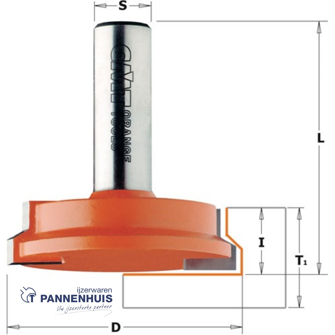 CMT Ladenfrees HW D=50,8 x 12,7mm L=51 S=12 Z2