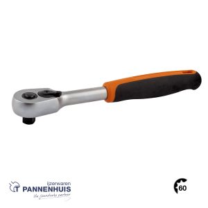 Bahco Omschakelbare ratel 3/8″ 60 tanden actiehoek 6° 200 mm****