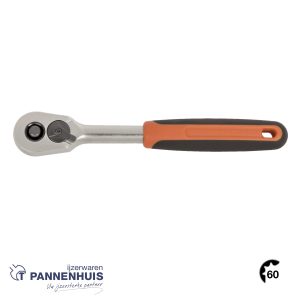 Bahco Omschakelbare ratel 3/8″ 60 tanden actiehoek 6° 200 mm****