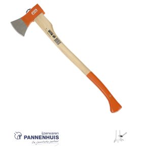 Bahco Velbijl met gebogen essenhouten steel 800 mm 2,4 kg