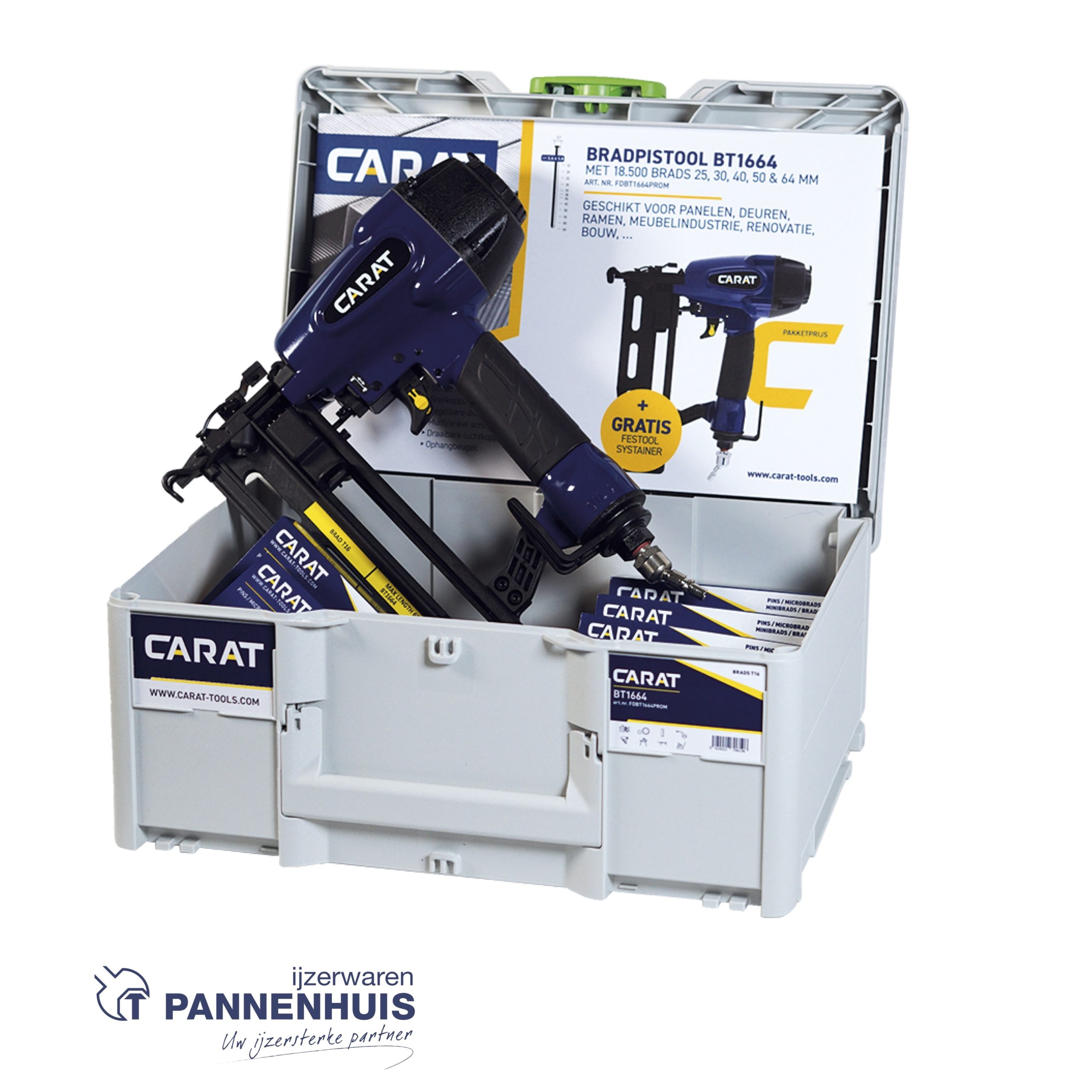 Carat Bradpistool BT1664 SET