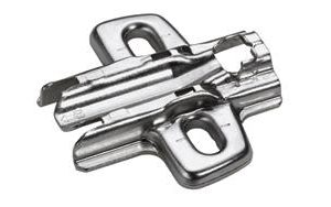 Hettich Kruismontageplaat te schroeven 0.0 mm