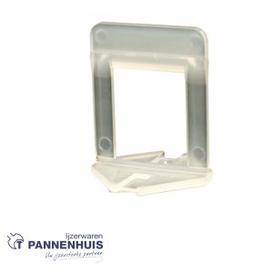 Levelit spacer clip 2mm lang/500 st verpakking TT500-2L
