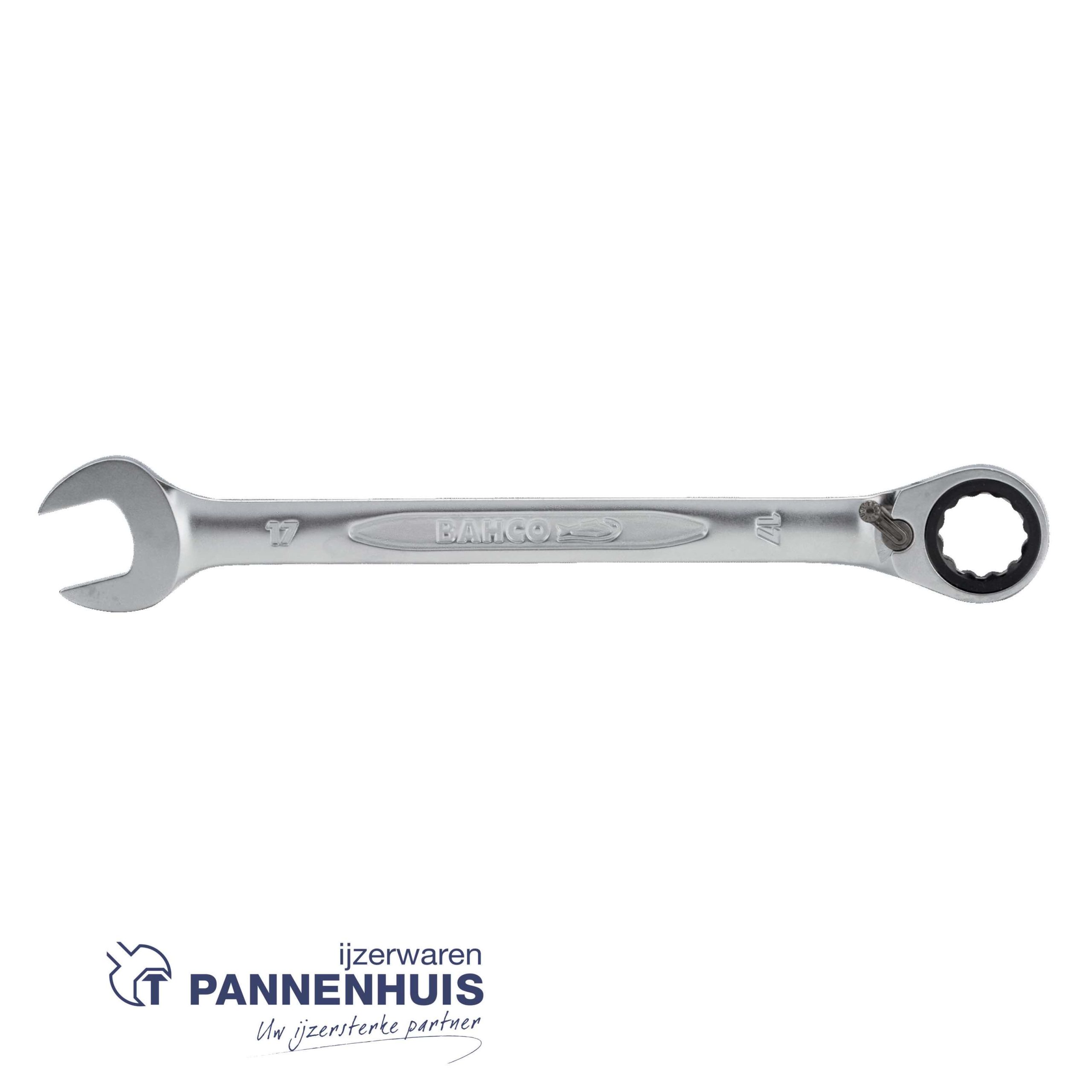 Bahco Steekringratelsleutel lengte 140 mm 8 mm metrisch - Afbeelding 2