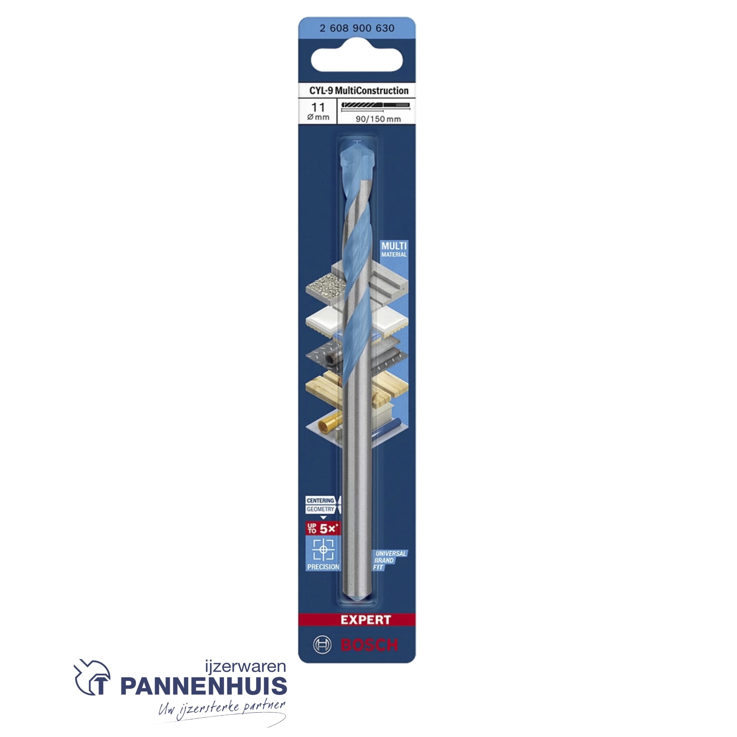 Bosch Boor CYL-9 MultiConstruction 11x 90x150 - Afbeelding 2