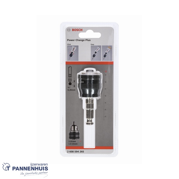 Bosch Adapter Power-Change HEX 11 mm - Afbeelding 2